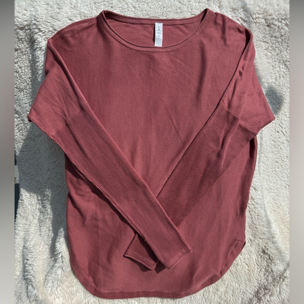 Lululemon NWT Take it All In Sweater Briar Rose | Size 4